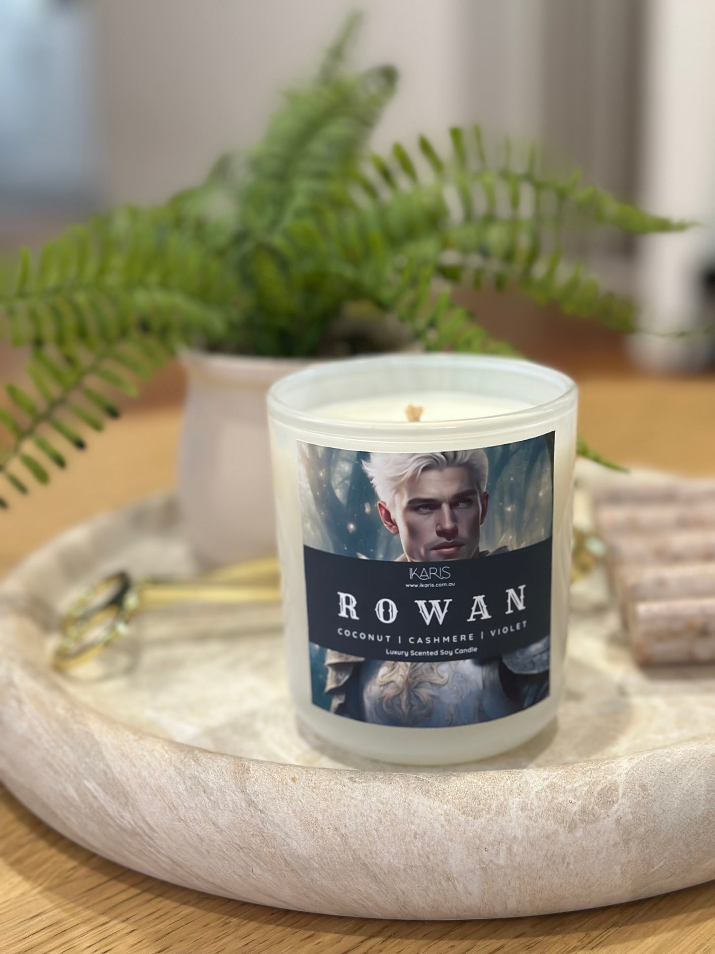 Rowan Candle