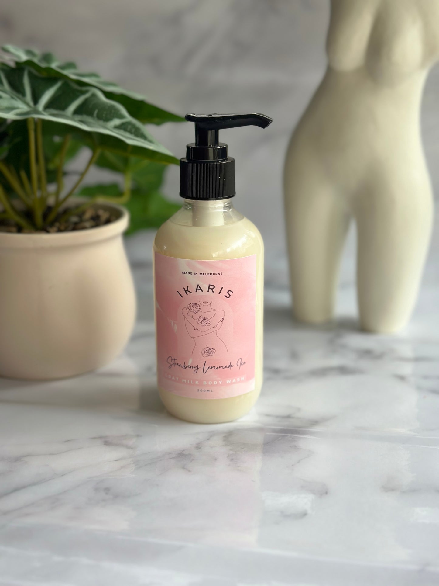 Strawberry Lemonade Ice Goat’s Milk Body Wash