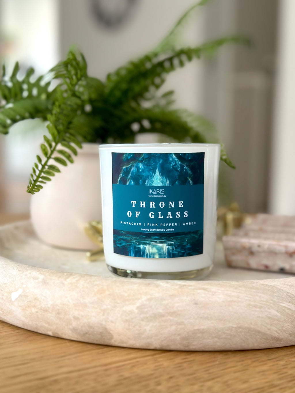 Throne of Glass Candle