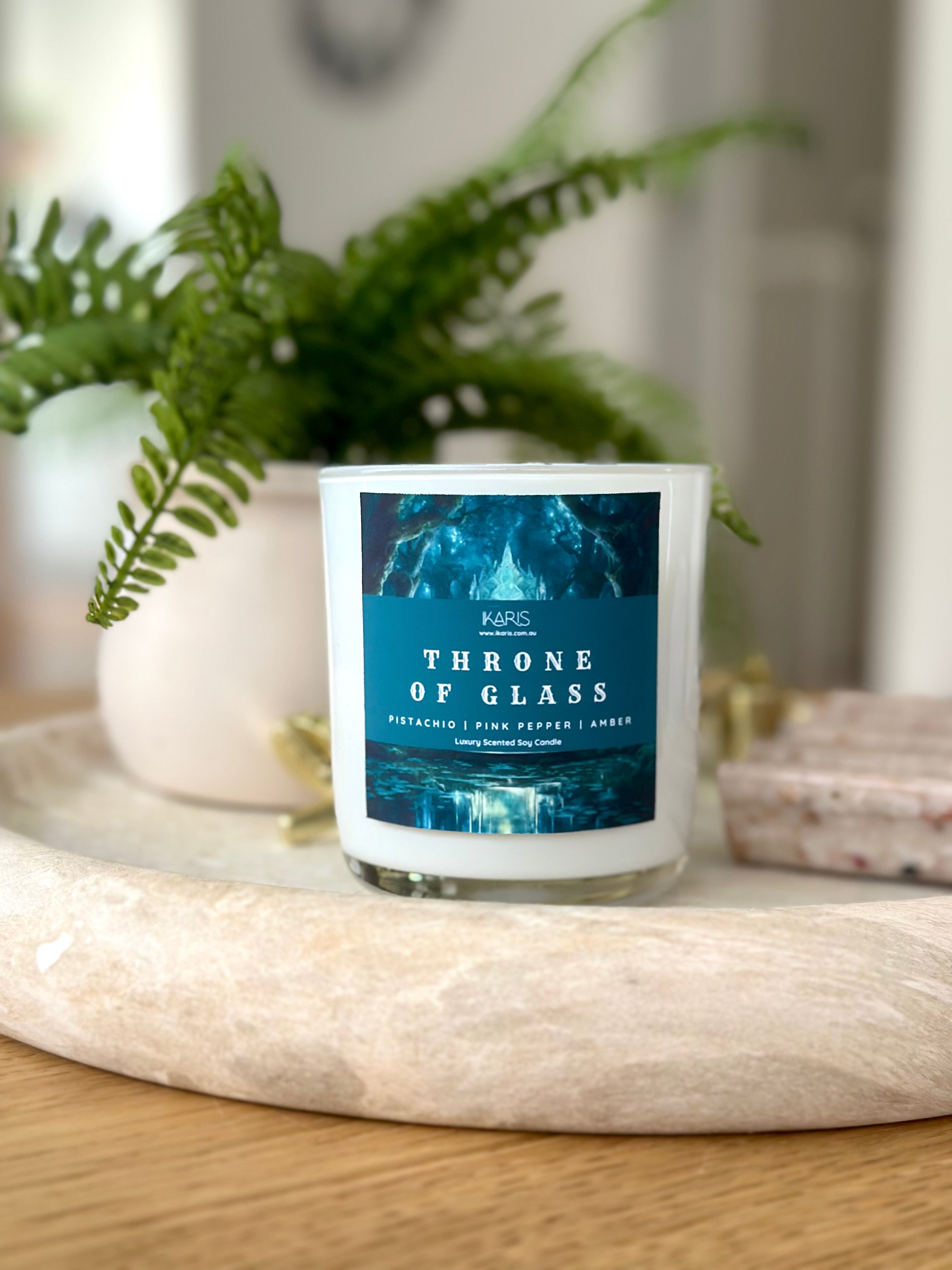 Throne of Glass Candle