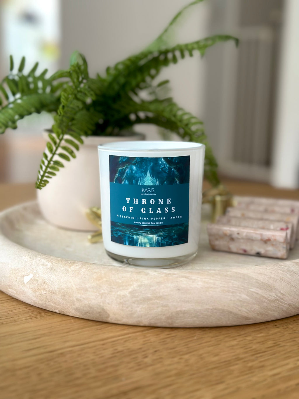 Throne of Glass Candle