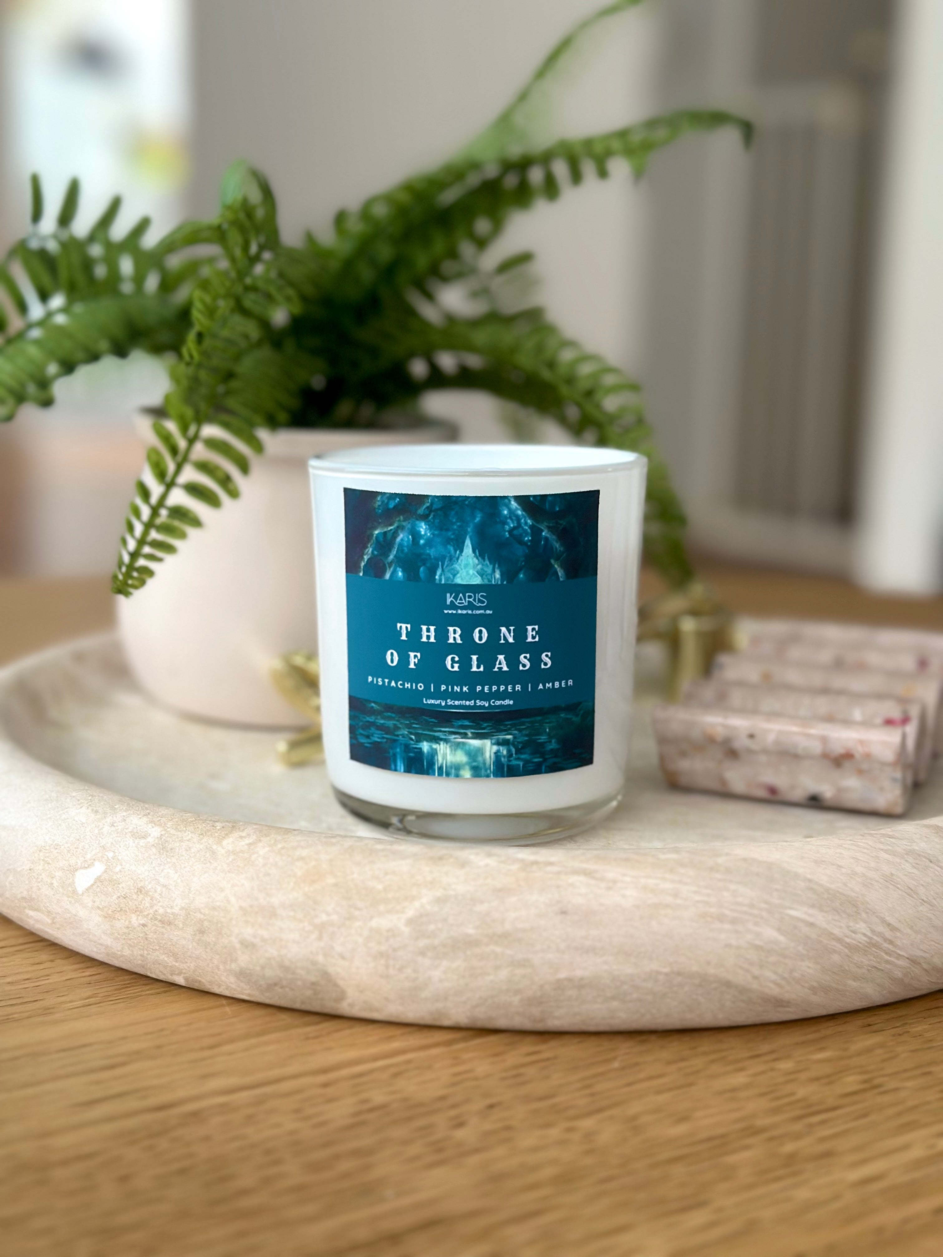 Throne of Glass Candle