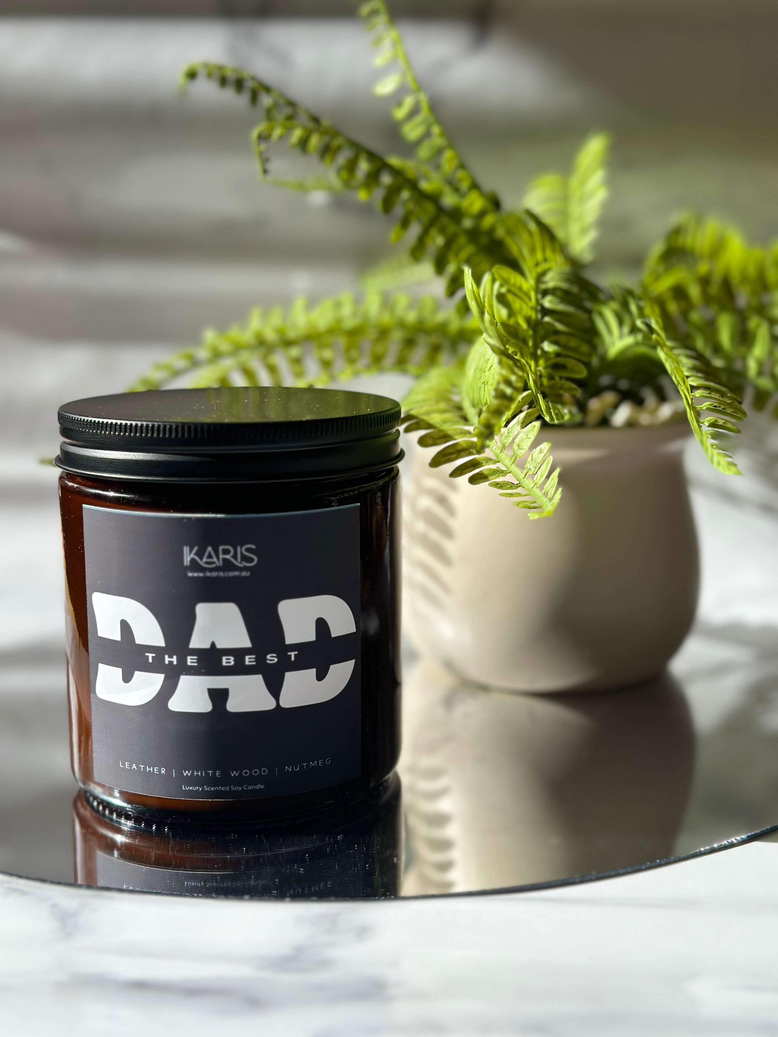The Best Dad Candle