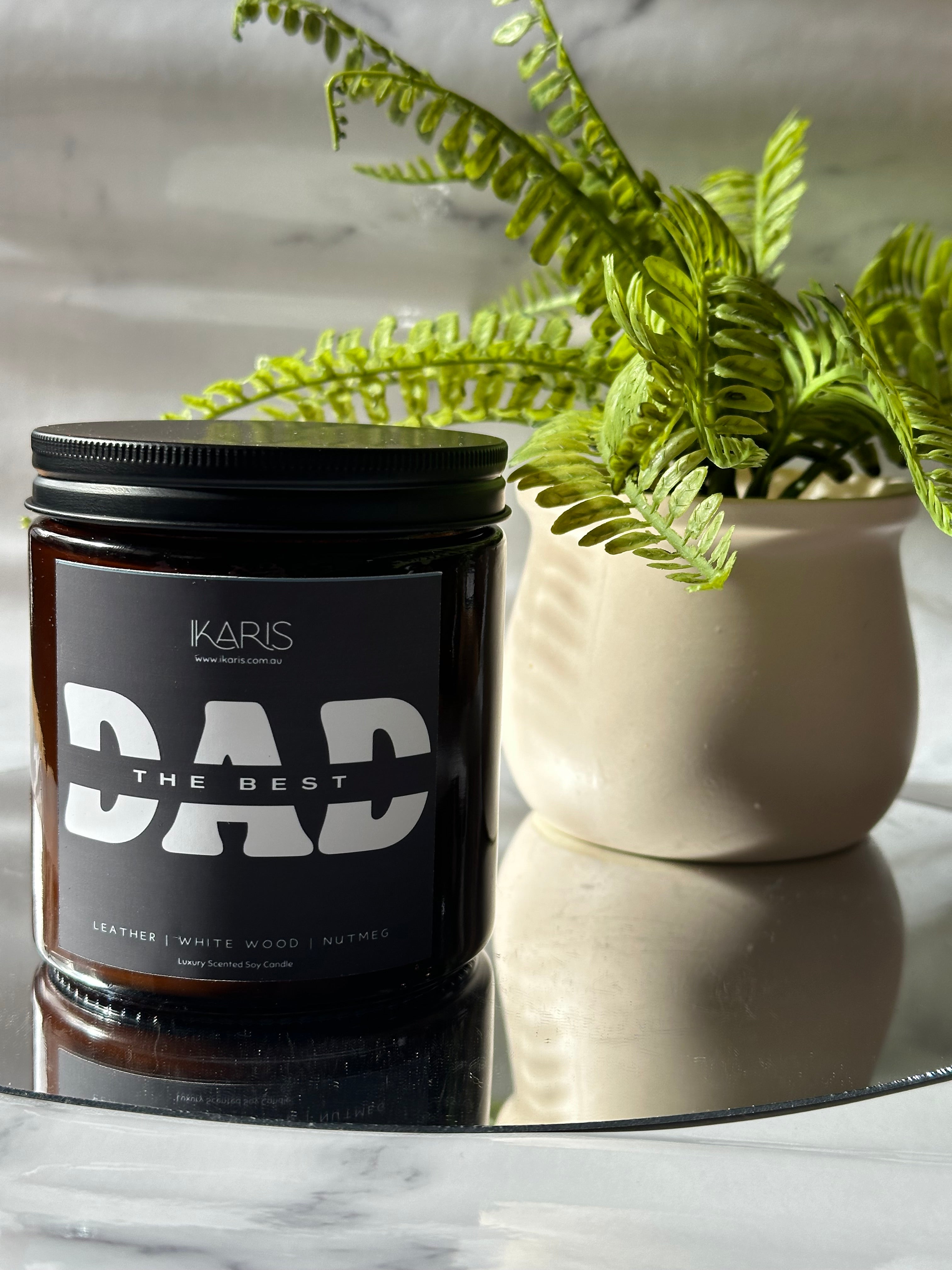 The Best Dad Candle