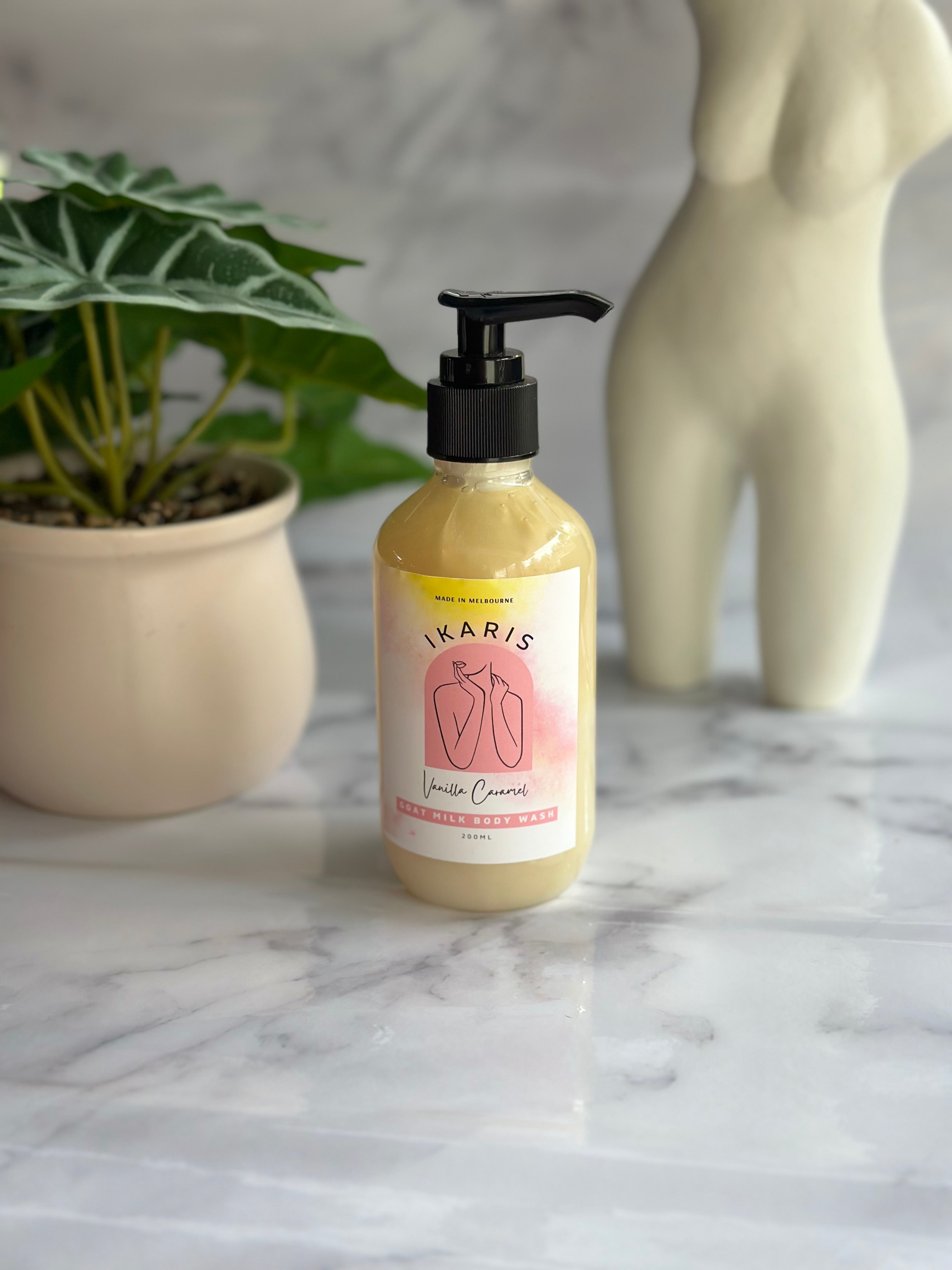 Vanilla Caramel Goat’s Milk Body Wash