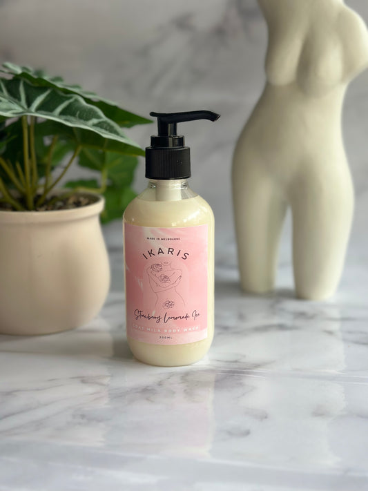 Strawberry Lemonade Ice Goat’s Milk Body Wash