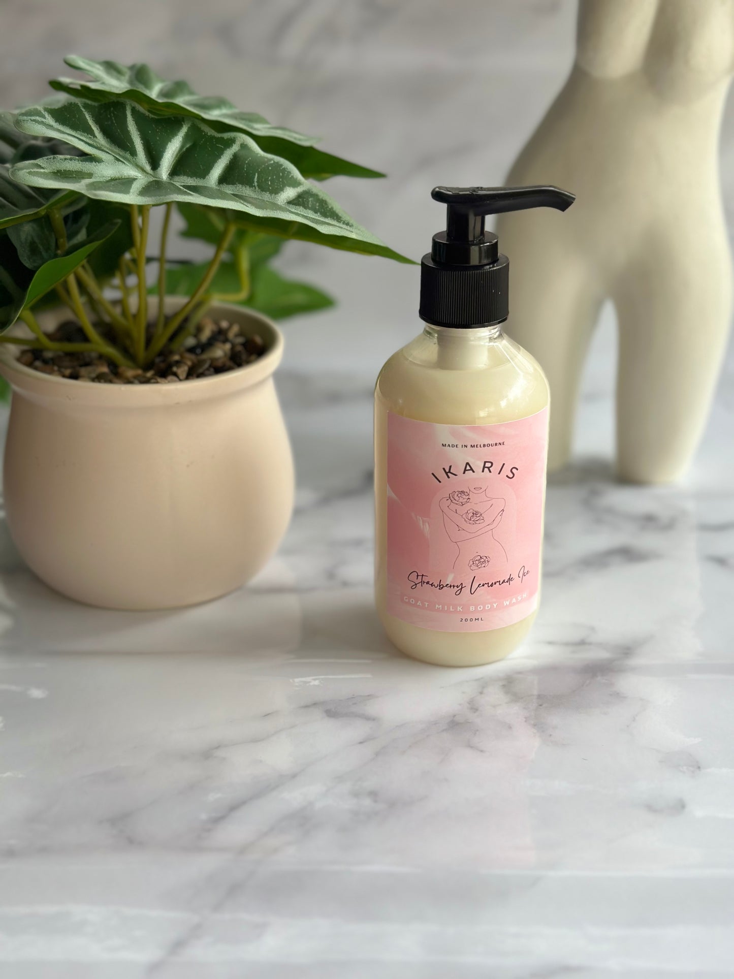 Strawberry Lemonade Ice Goat’s Milk Body Wash
