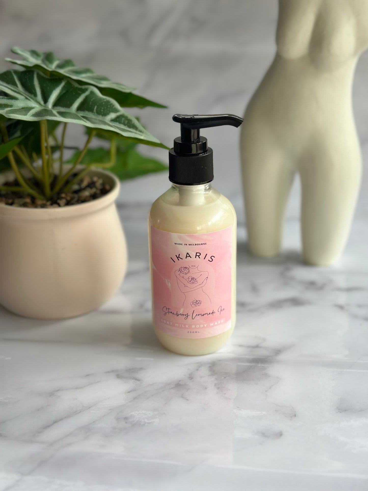 Strawberry Lemonade Ice Goat’s Milk Body Wash