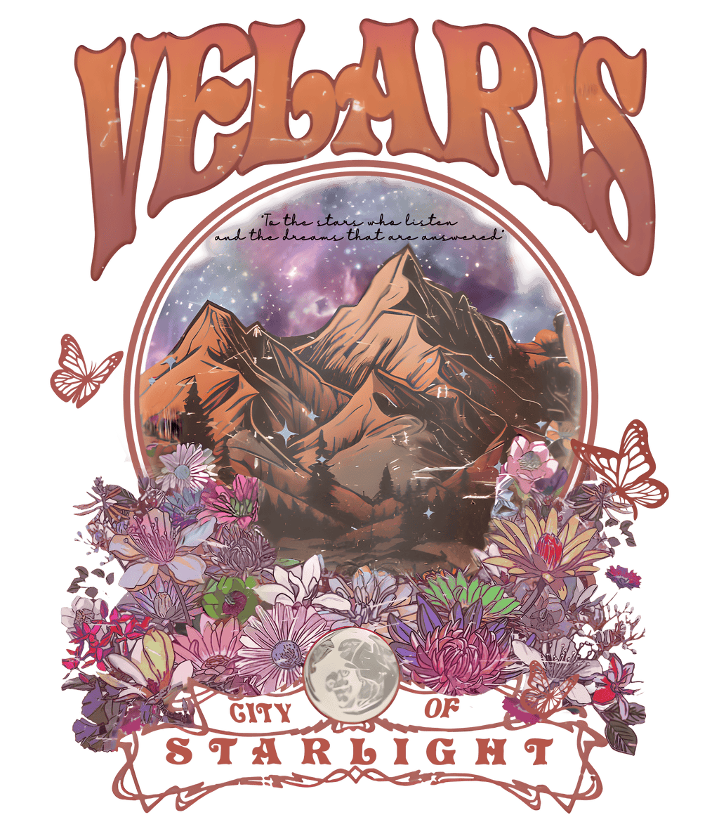 Velaris City of Starlight Spring Adult T-Shirt