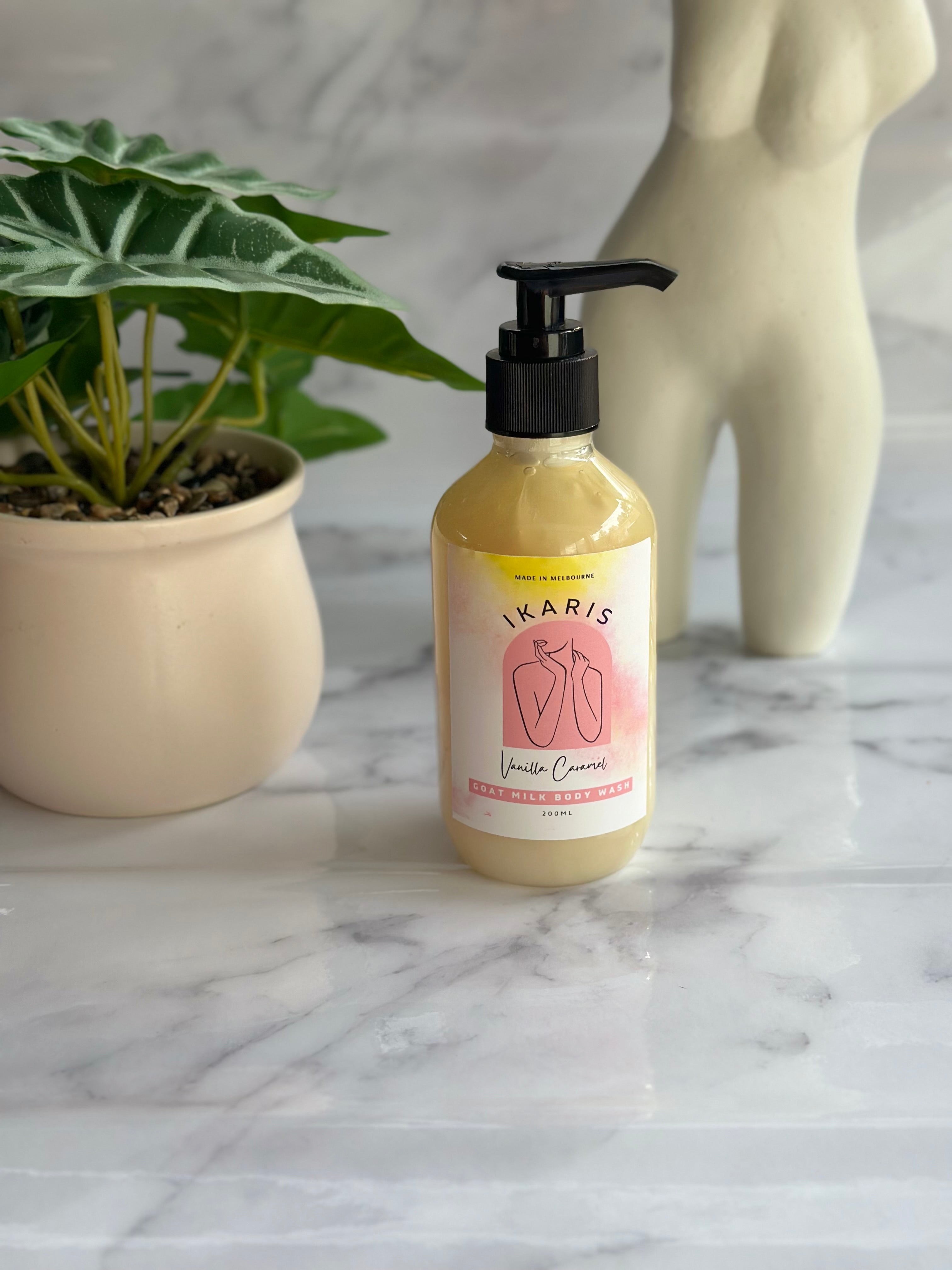 Vanilla Caramel Goat’s Milk Body Wash
