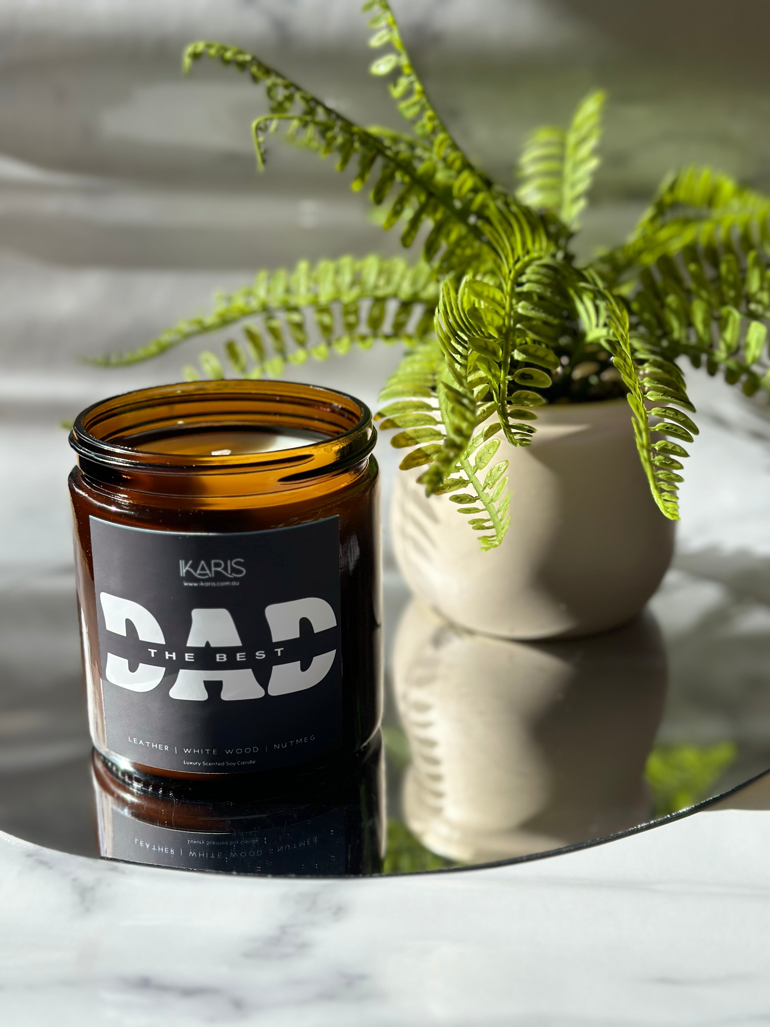 The Best Dad Candle