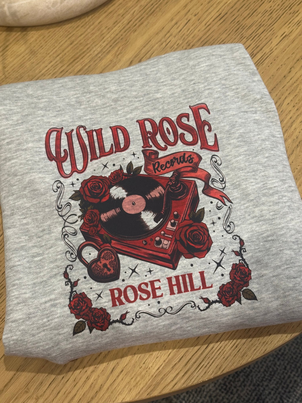 Wild Rose Records Adult Sweatshirt