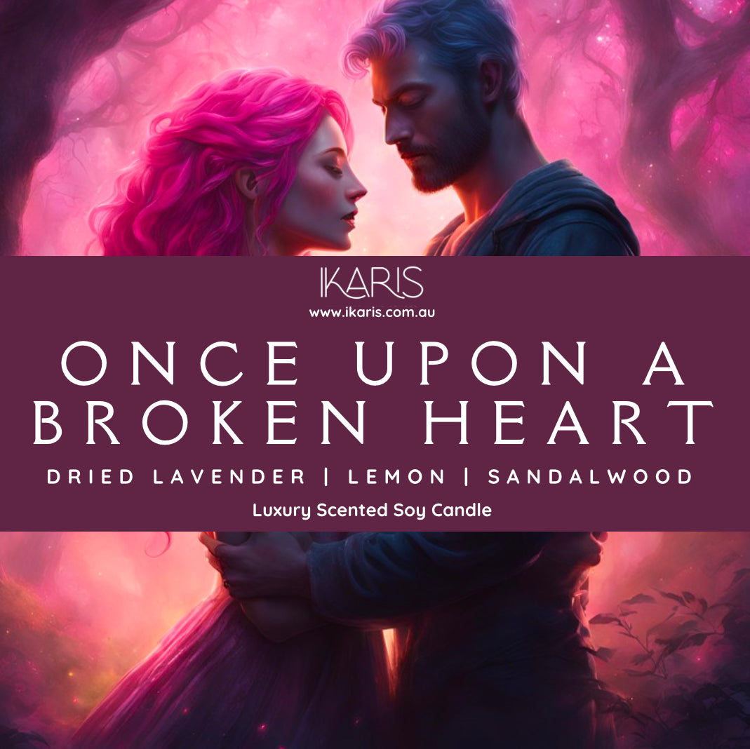 Once Upon A Broken Heart Candle