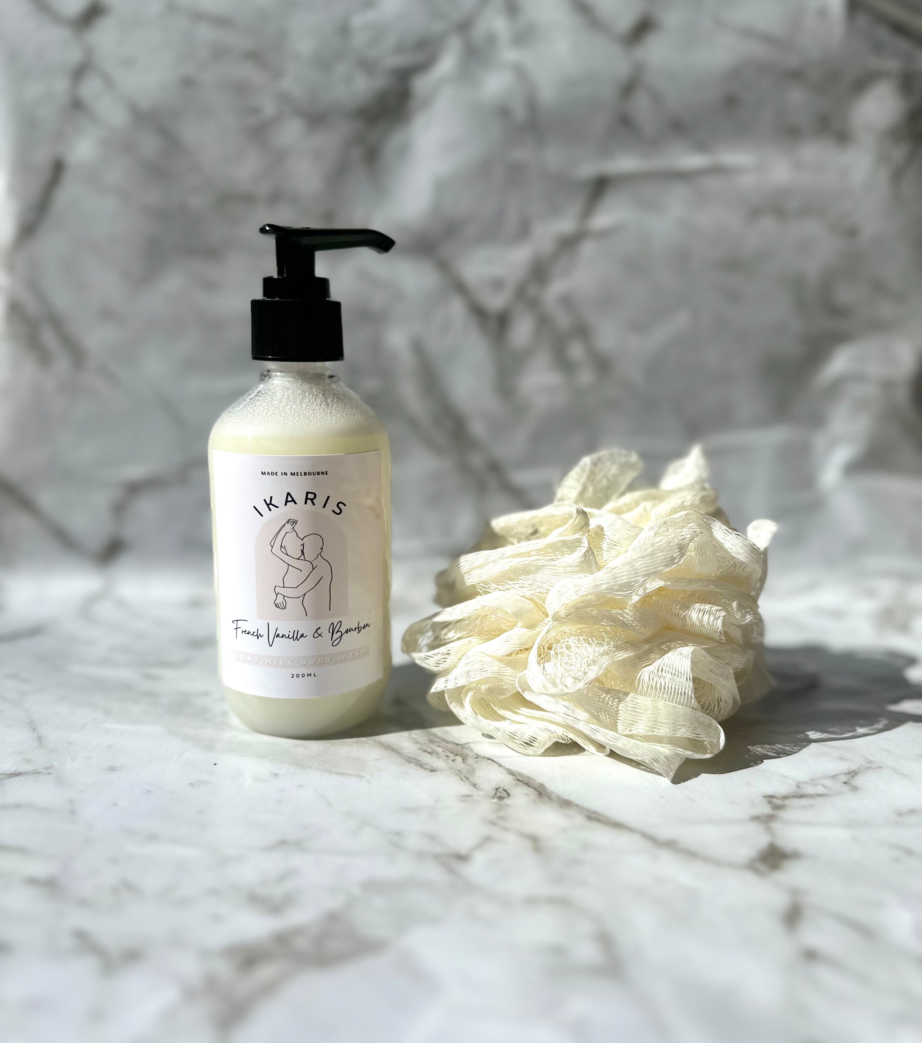 French Vanilla & Bourbon Goat’s Milk Body Wash