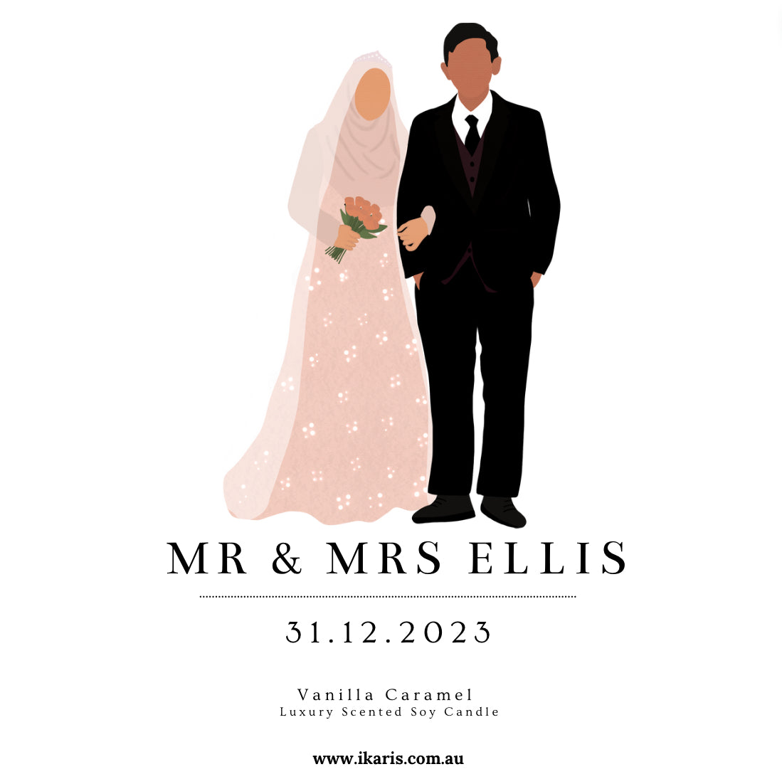 Wedding Keepsake Candles