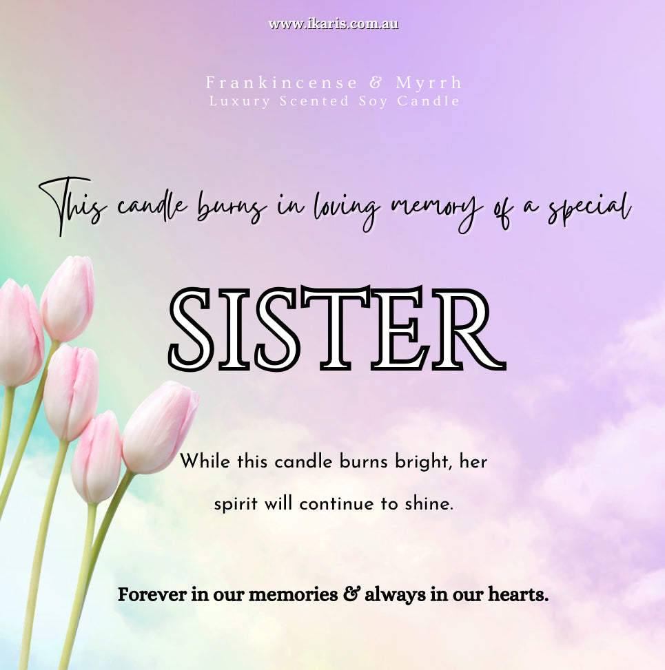 Ikaris Custom Remembrance Candle