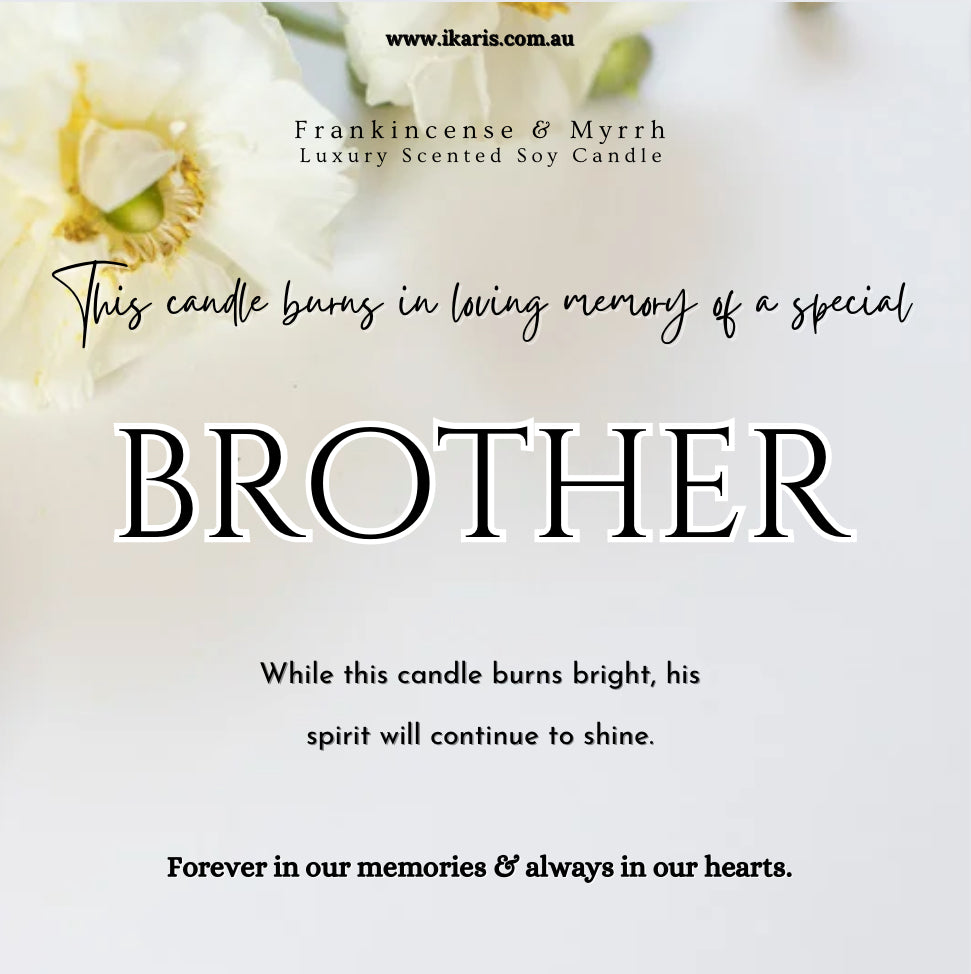 Ikaris Custom Remembrance Candle