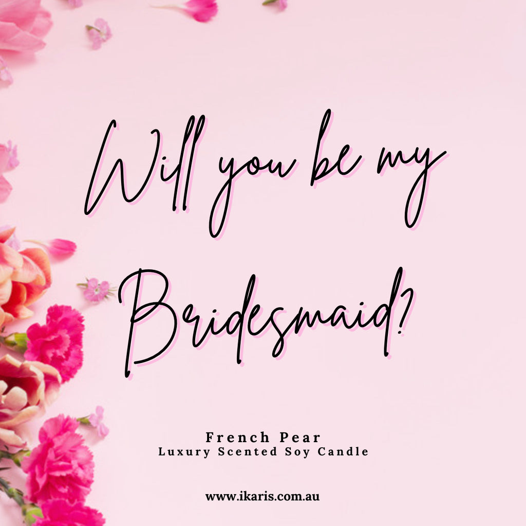 Bridesmaid Proposal Candles