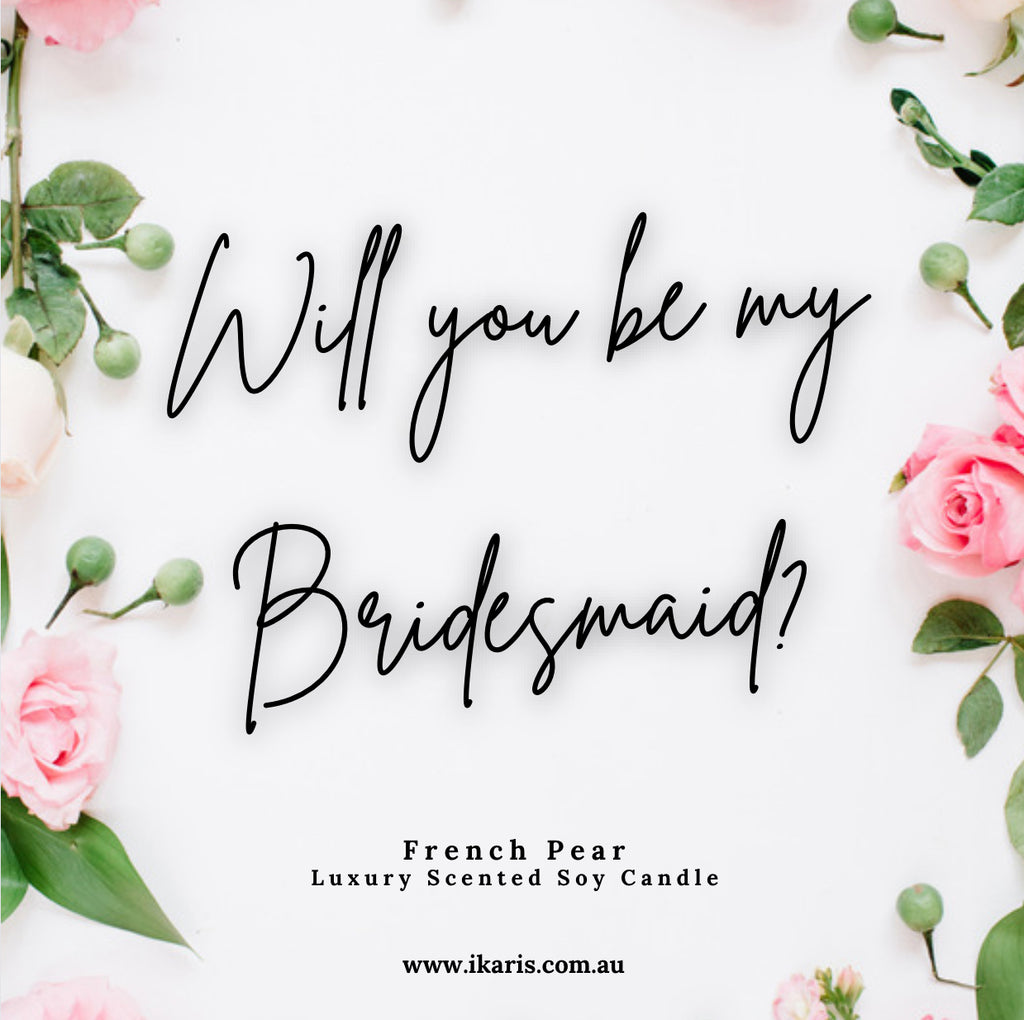 Bridesmaid Proposal Candles