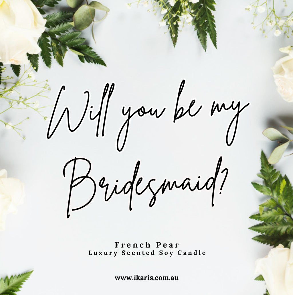Bridesmaid Proposal Candles