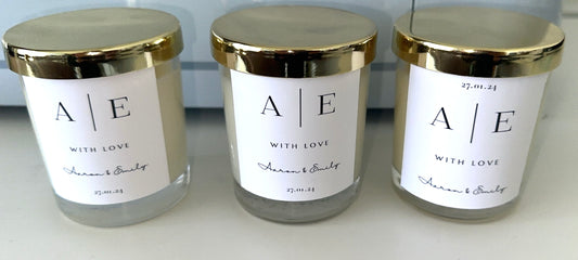 Wedding & Christening Candle Favours