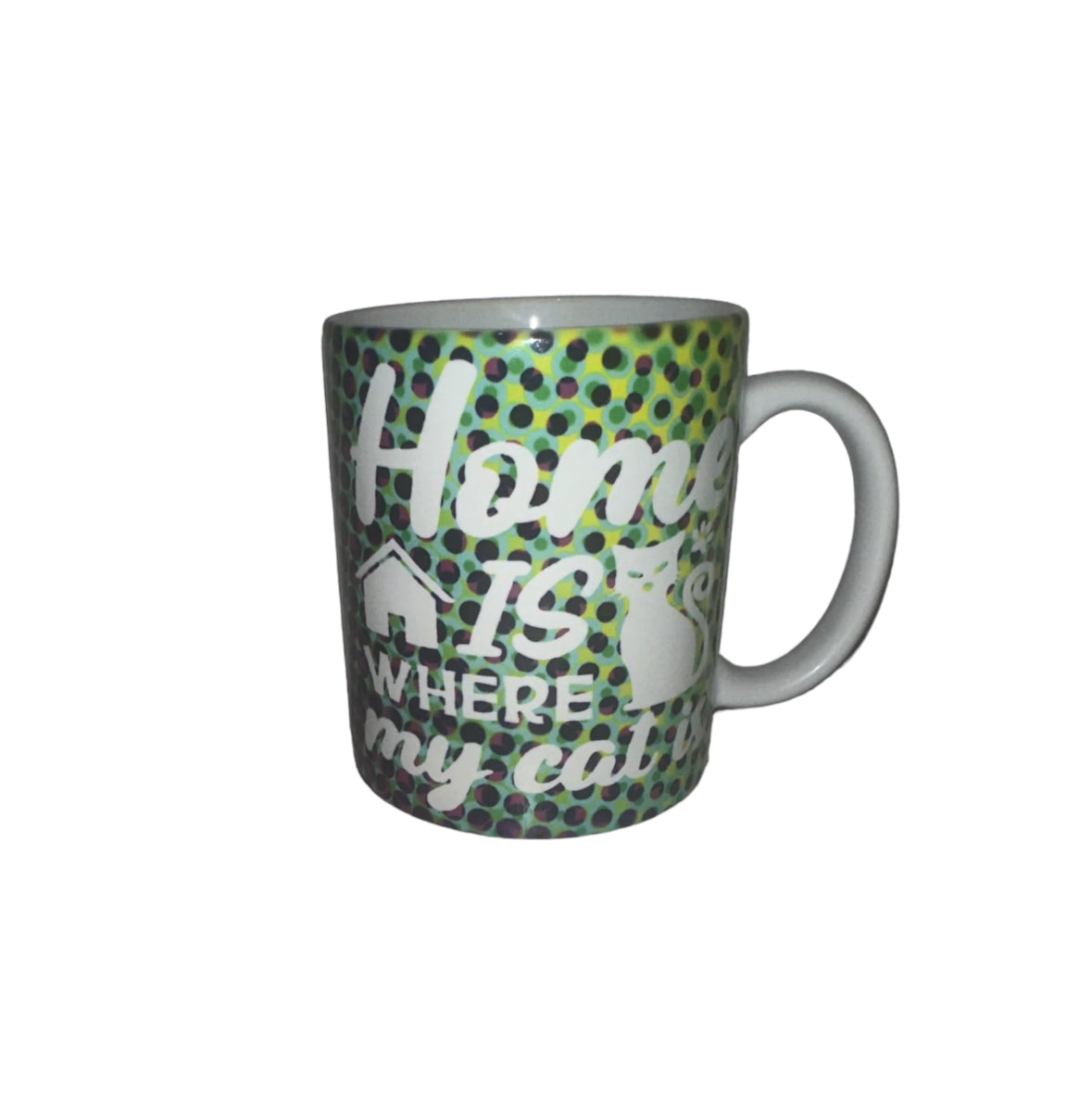 Home Is Where My Cat Is Coffee Mug
