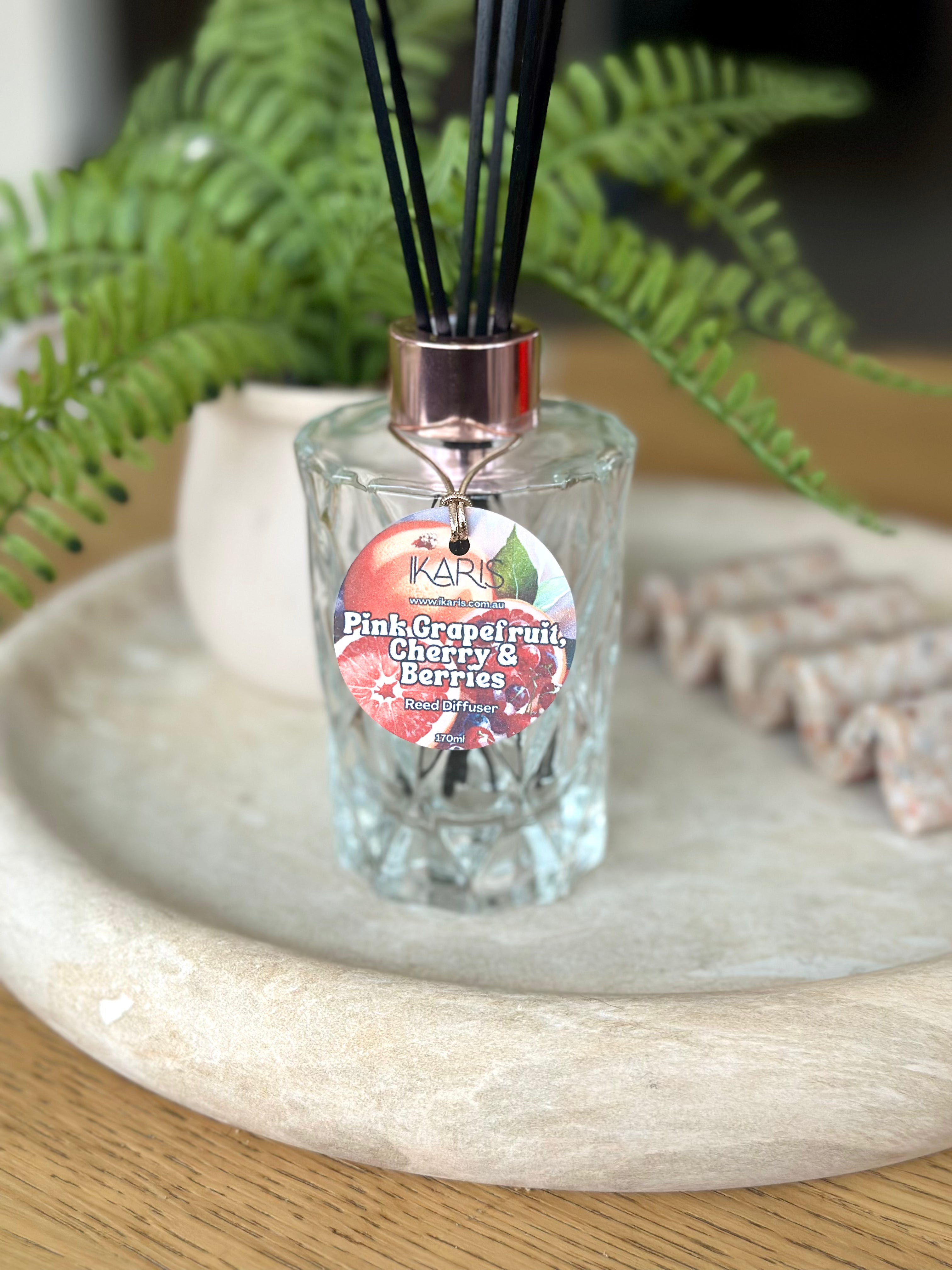 Pink Grapefruit, Cherry & Berries Reed Diffuser