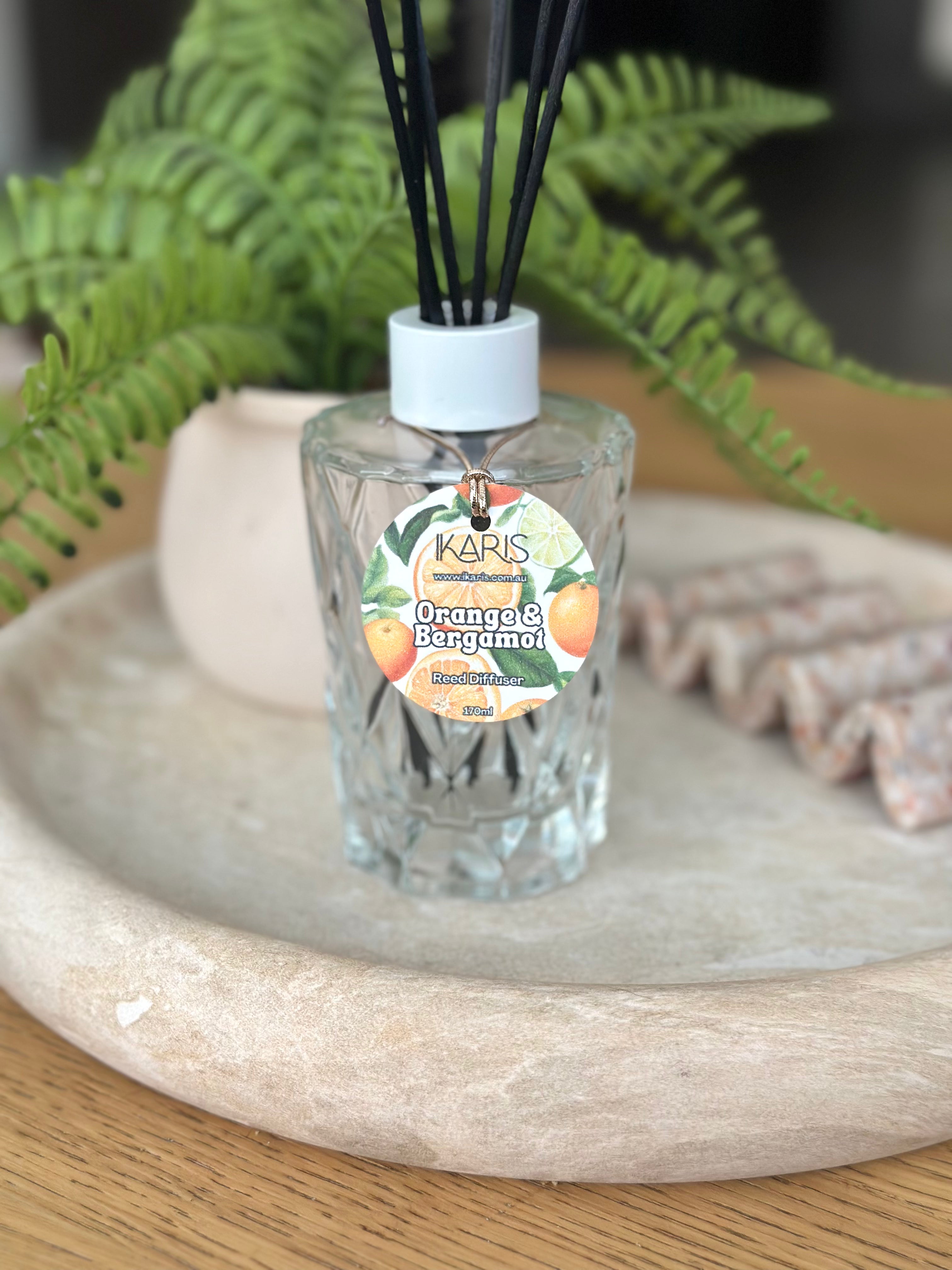 Orange & Bergamot Reed Diffuser