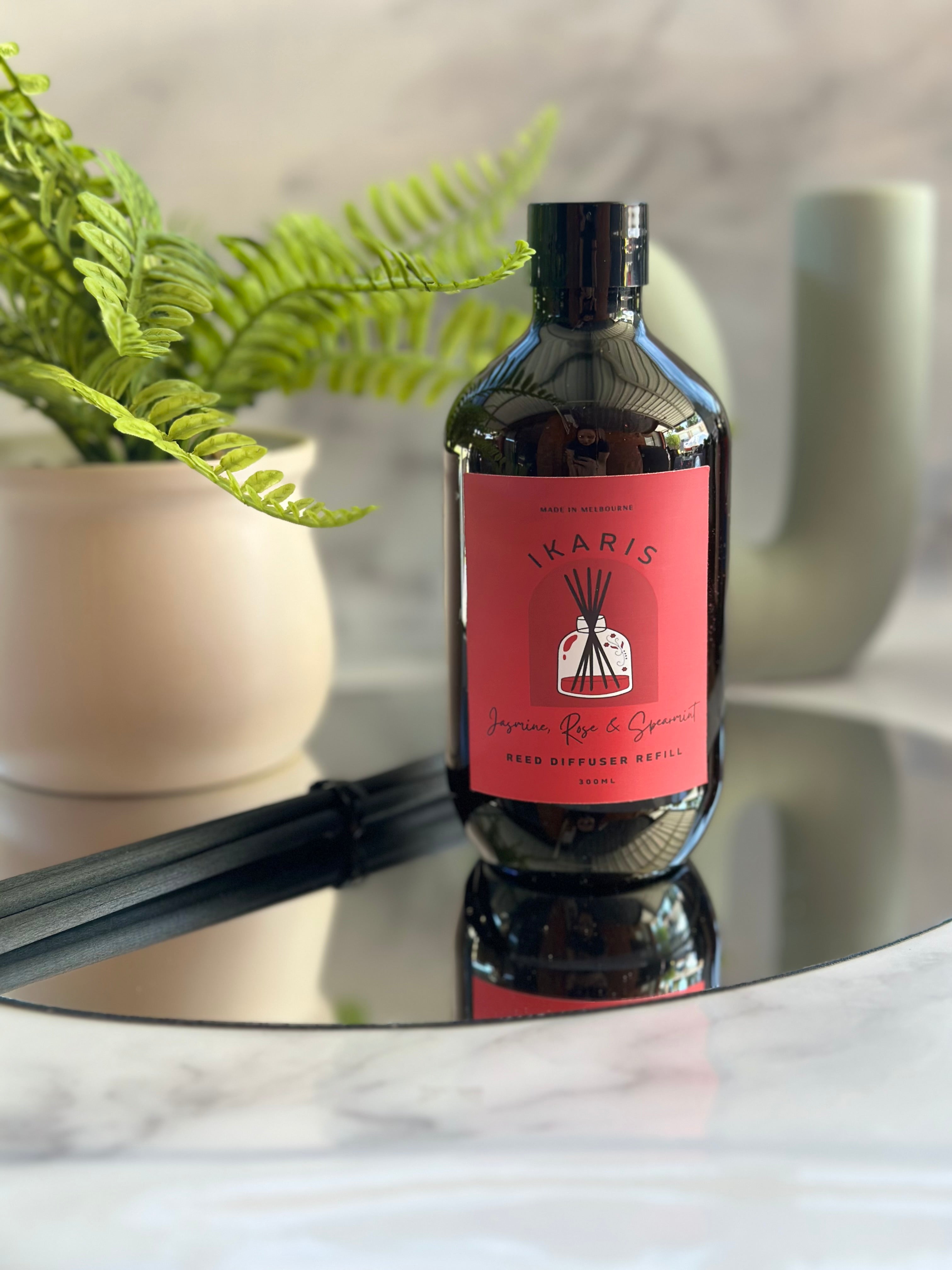 Jasmine, Rose & Spearmint Reed Diffuser Refill