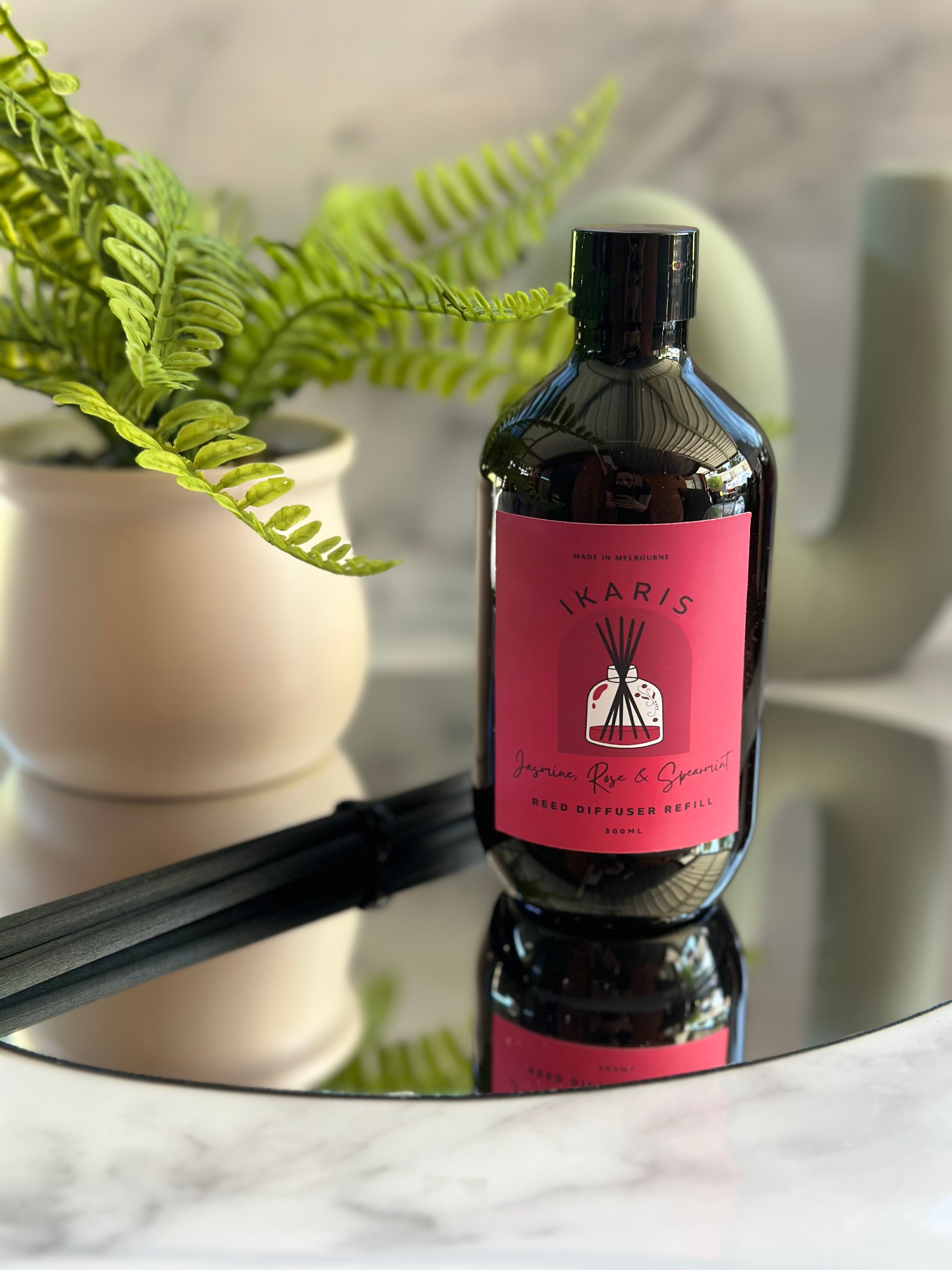 Jasmine, Rose & Spearmint Reed Diffuser Refill