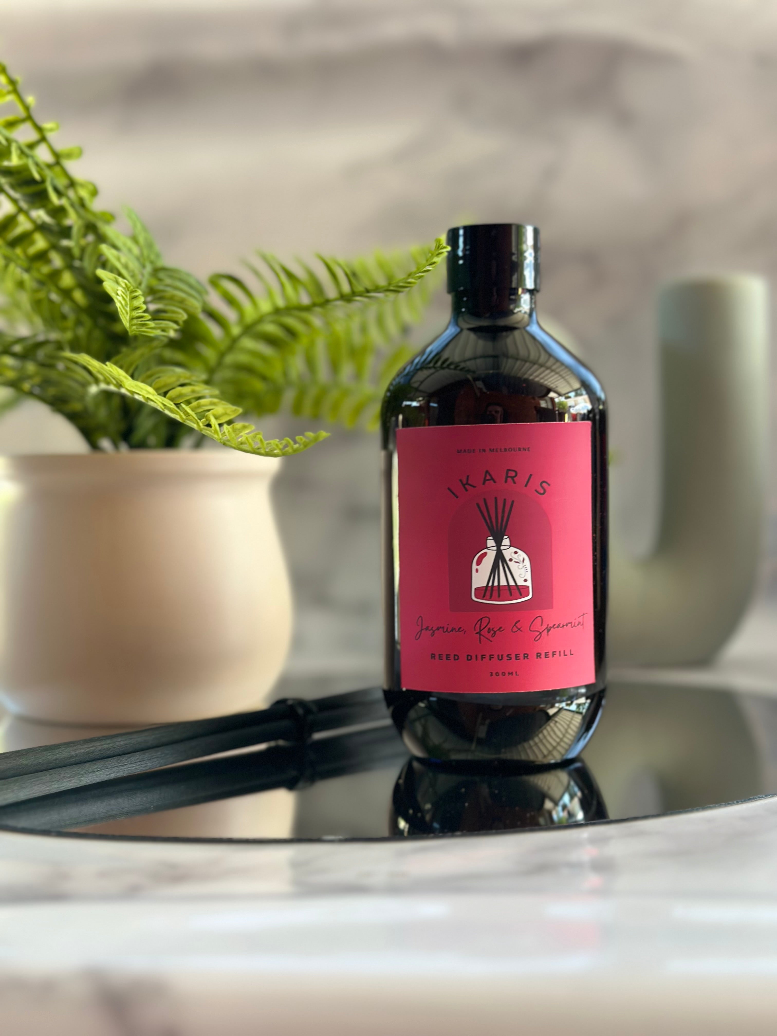 Jasmine, Rose & Spearmint Reed Diffuser Refill