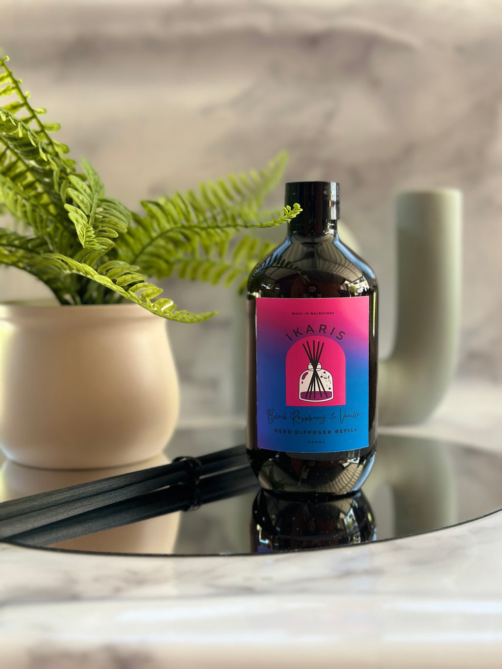 Black Raspberry & Vanilla Reed Diffuser Refill