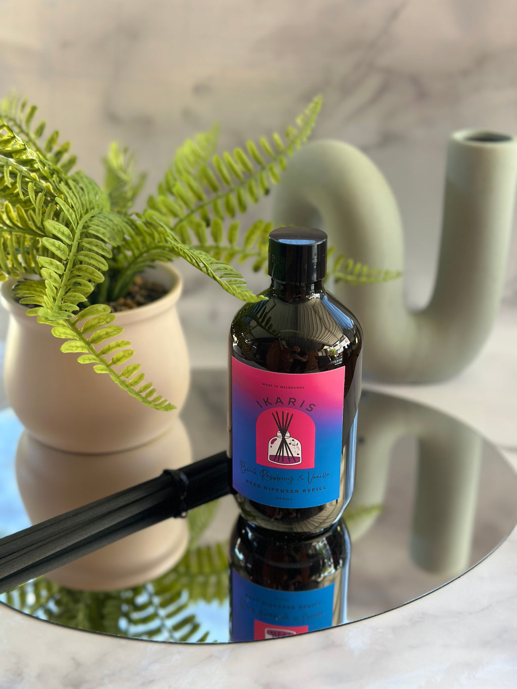 Black Raspberry & Vanilla Reed Diffuser Refill