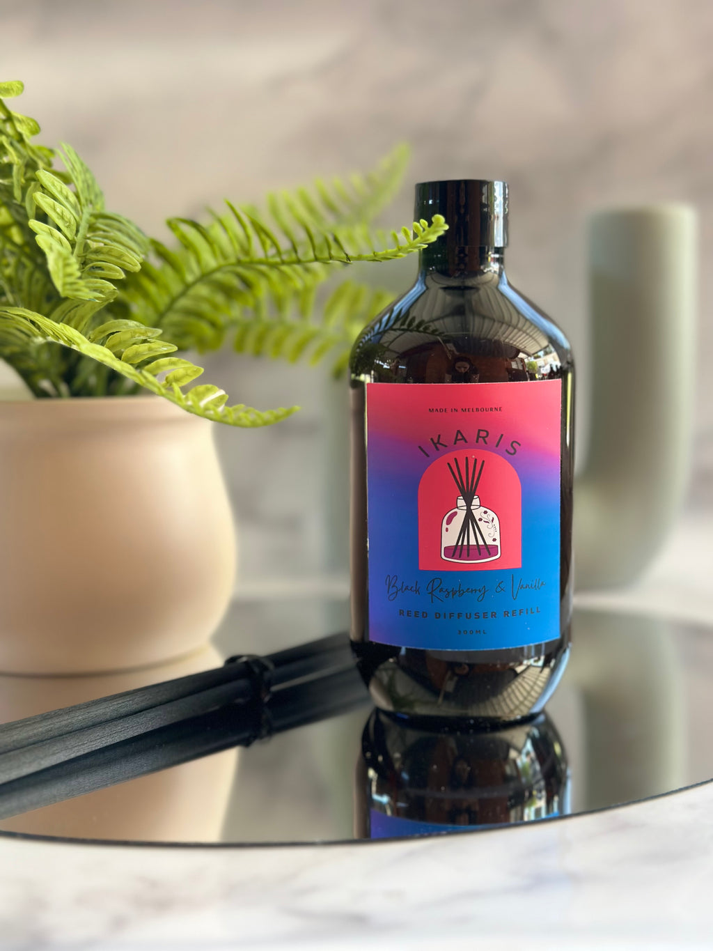 Black Raspberry & Vanilla Reed Diffuser Refill