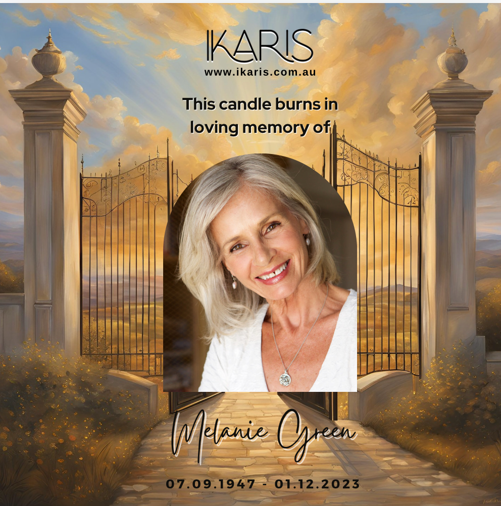 ‘In Loving Memory’ Personalised Remembrance Candle