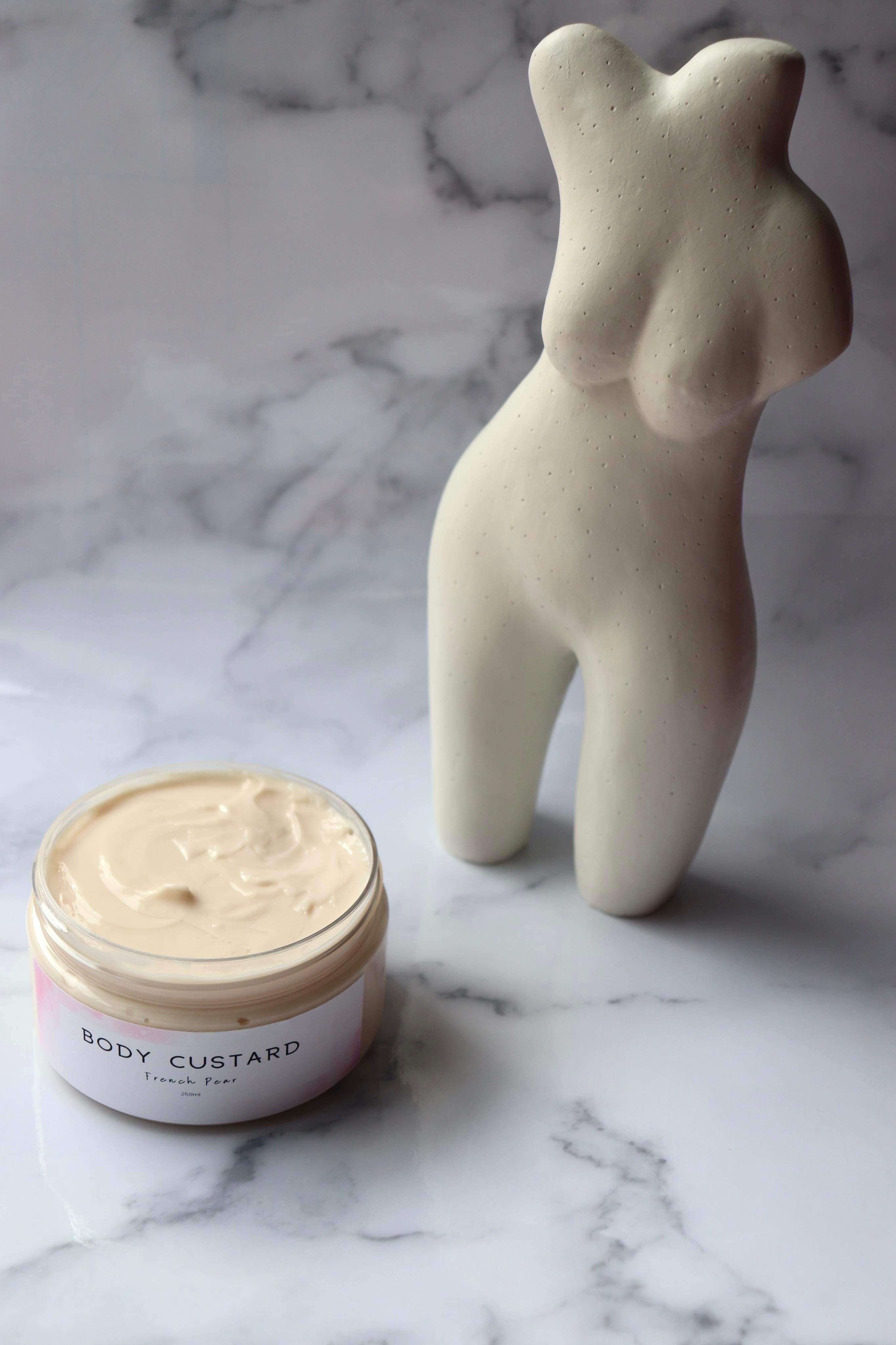 French Pear Body Custard