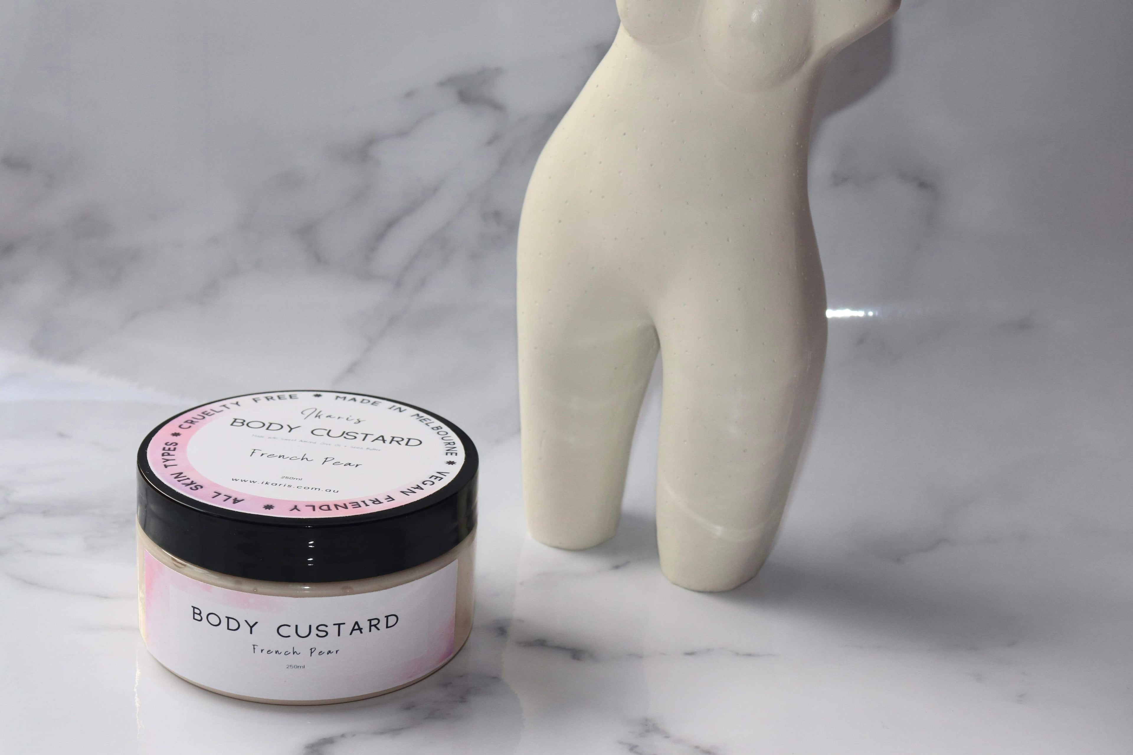 French Pear Body Custard