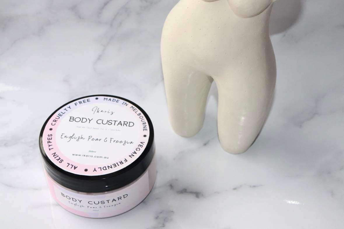 English Pear & Freesia Body Custard