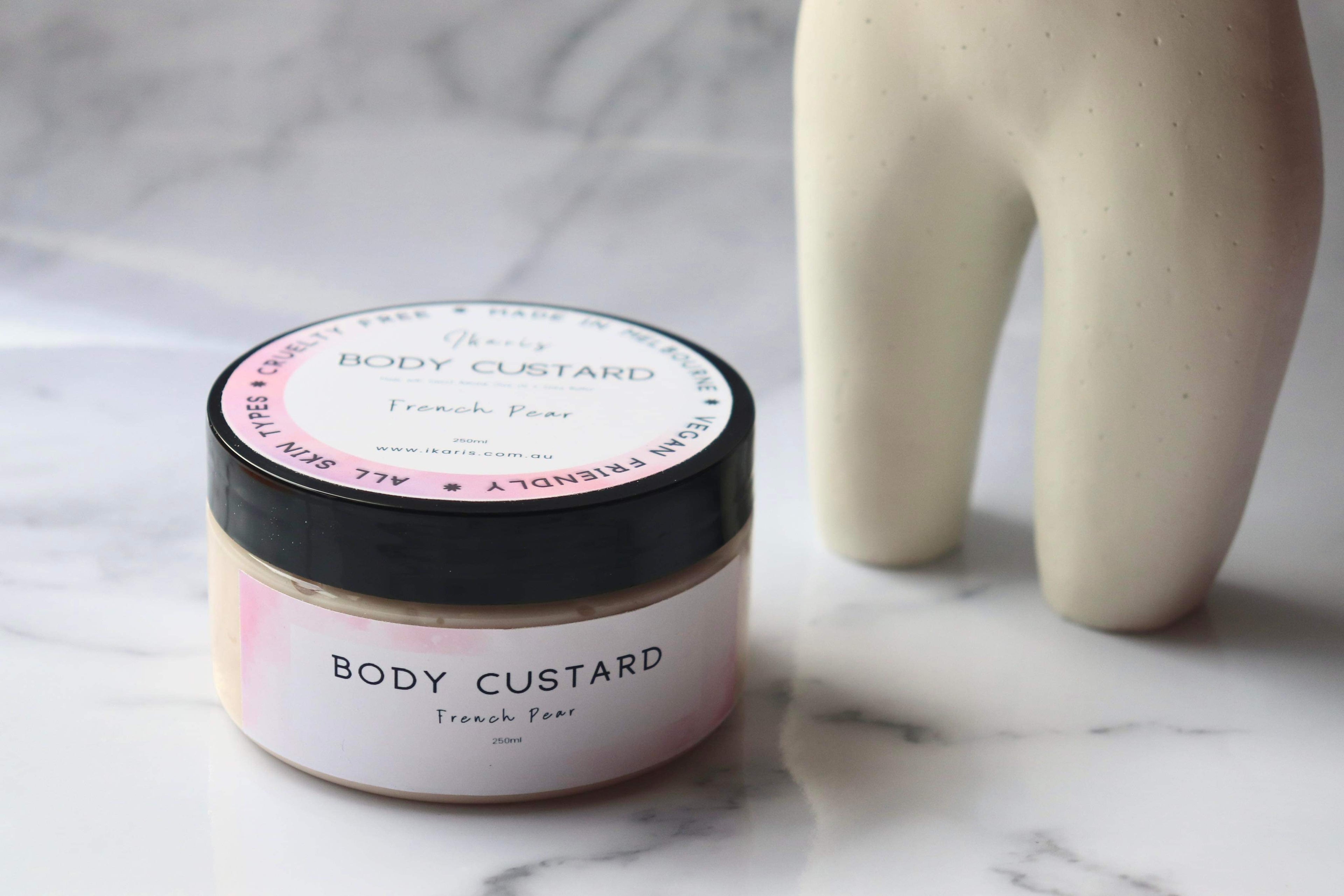 French Pear Body Custard