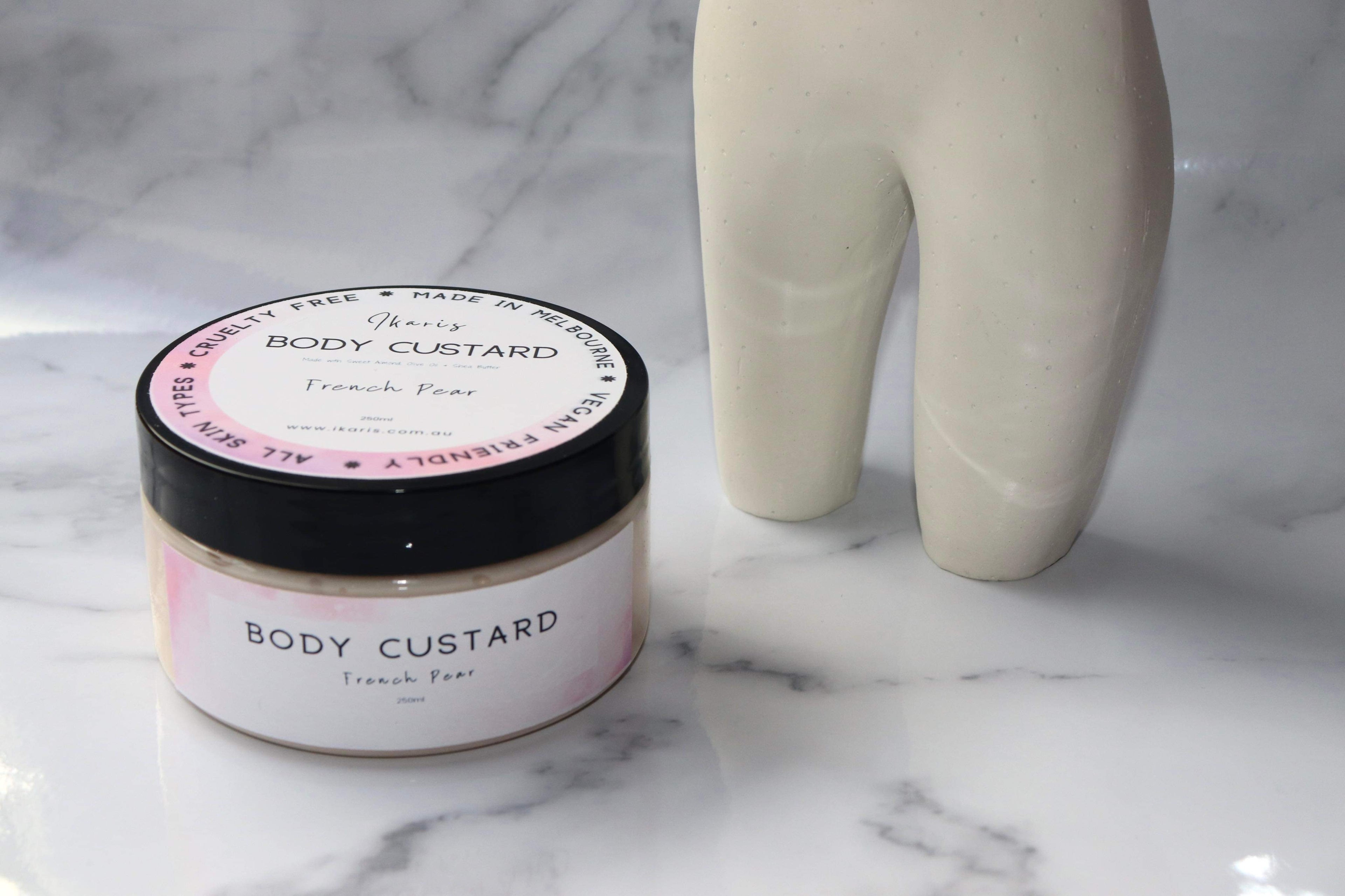 French Pear Body Custard