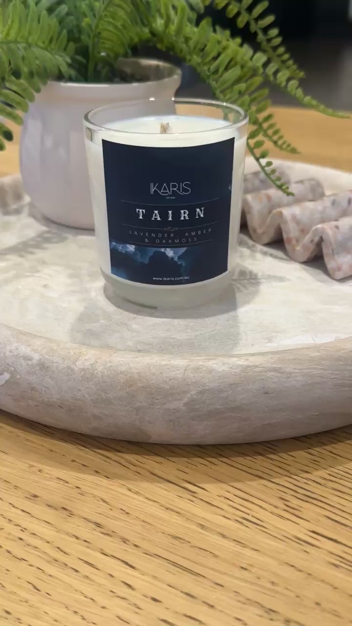 Tairn Black Morningstartail Candle