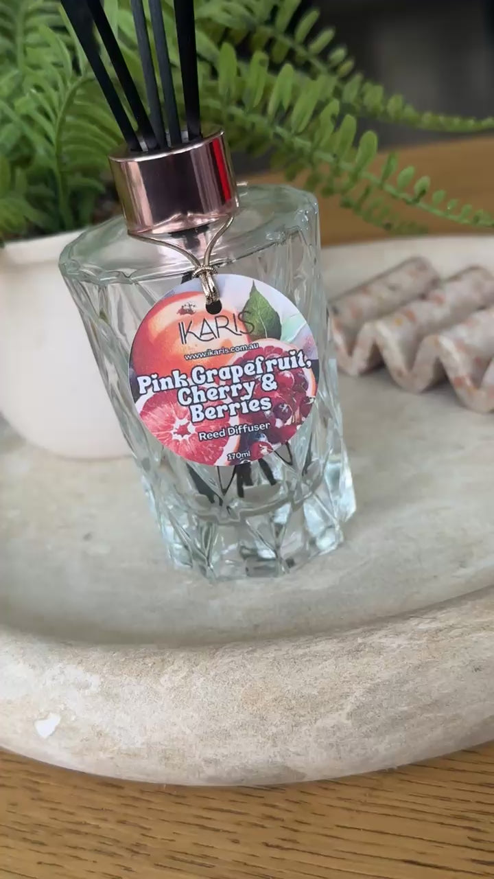 Pink Grapefruit, Cherry & Berries Reed Diffuser