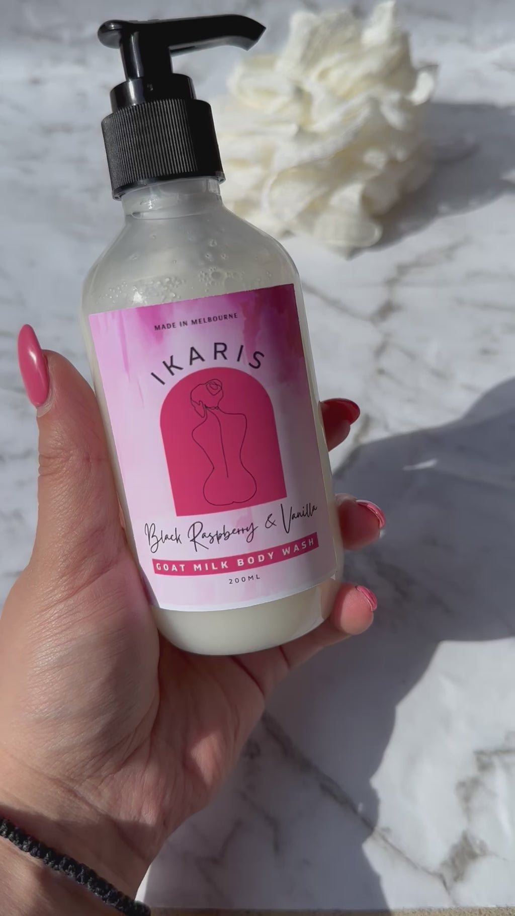 Black Raspberry & Vanilla Goat’s Milk Body Wash