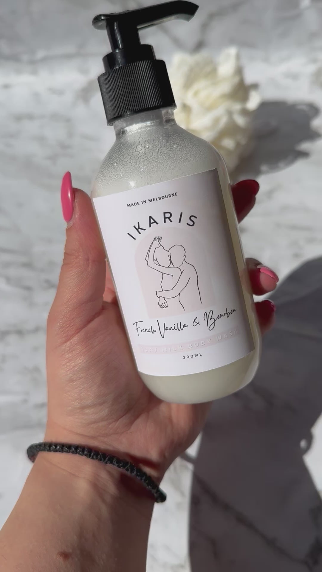 French Vanilla & Bourbon Goat’s Milk Body Wash