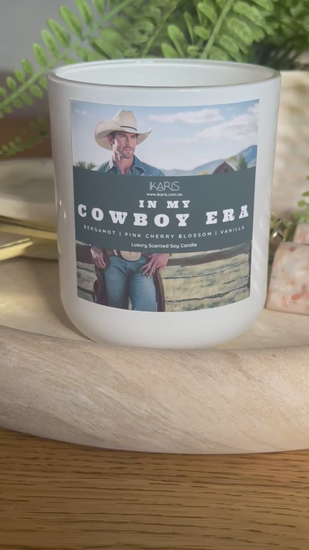 In My Cowboy Era Candle