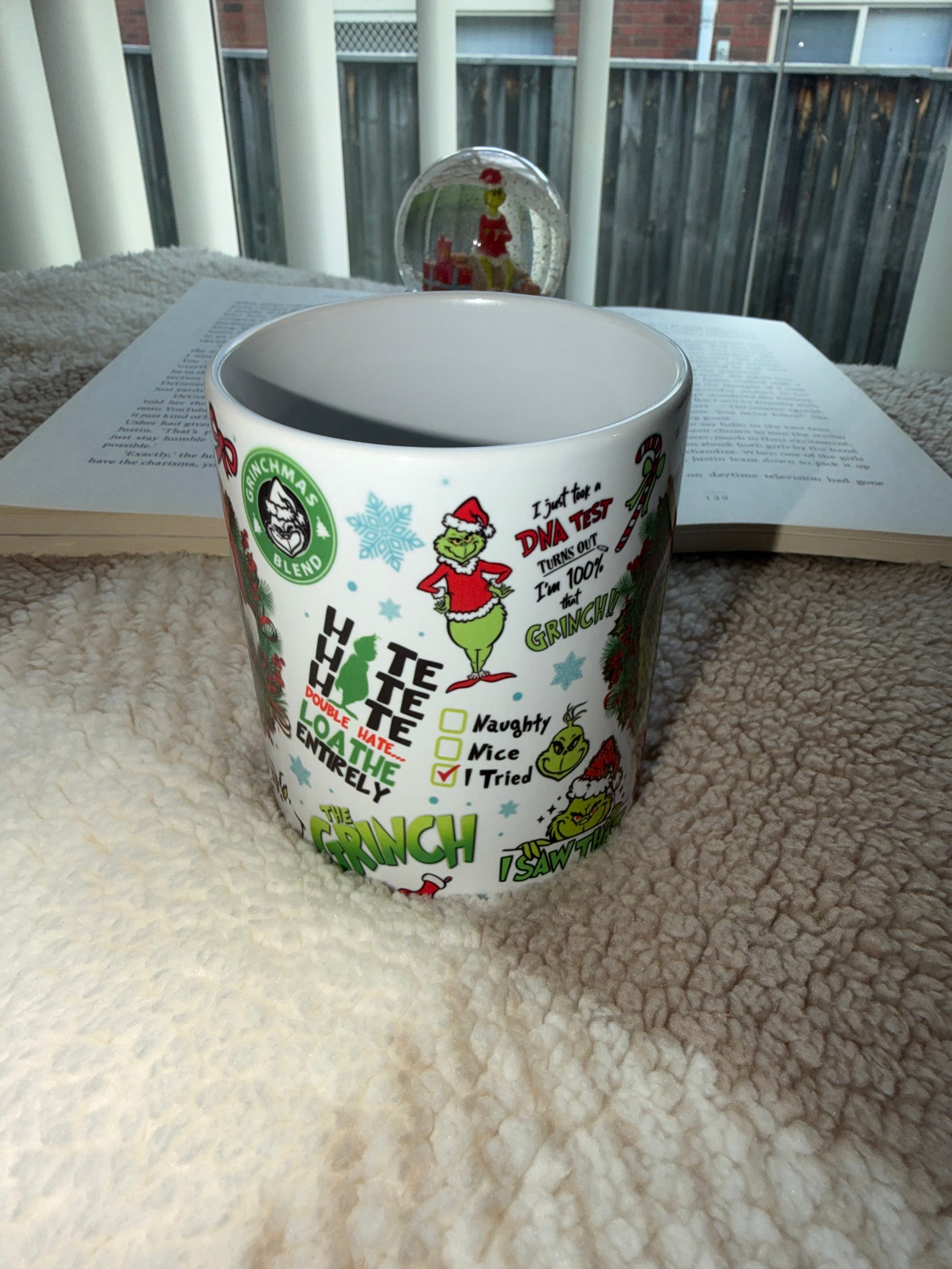 Grinch Merry Who? Mug